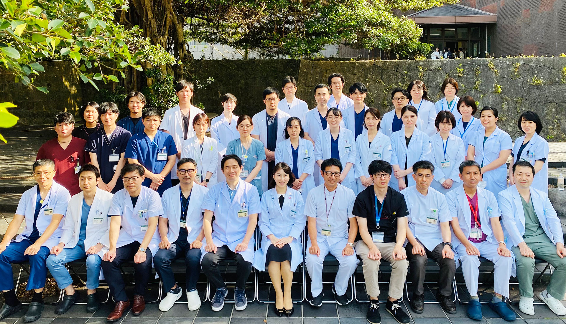 琉球大学大学院医学研究科 感染症・呼吸器・消化器内科学講座 第一内科 スタッフ写真