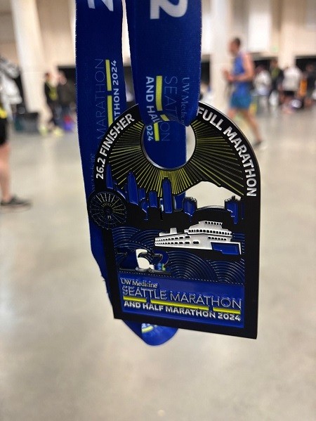 『第一内科 西山先生 シアトル留学記 vol6：シアトルマラソン』