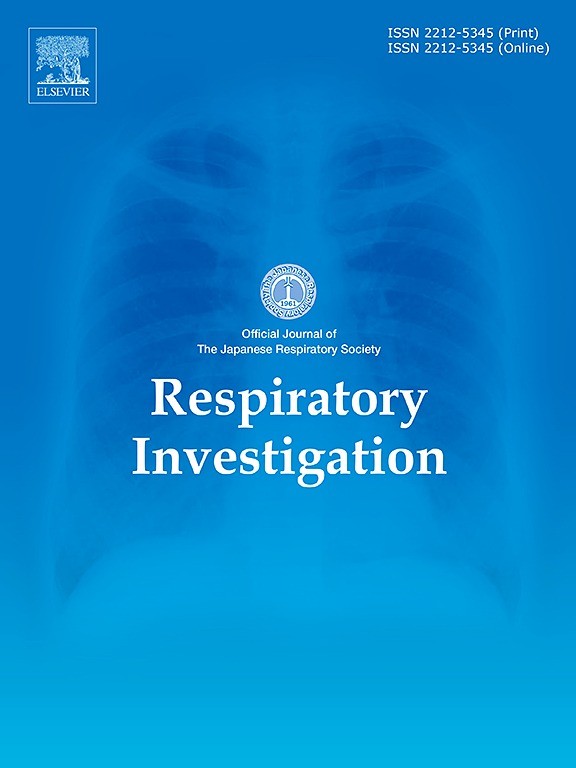 当講座 當銘 医員のCase Reportが『Respiratory Investigation』に掲載されました！